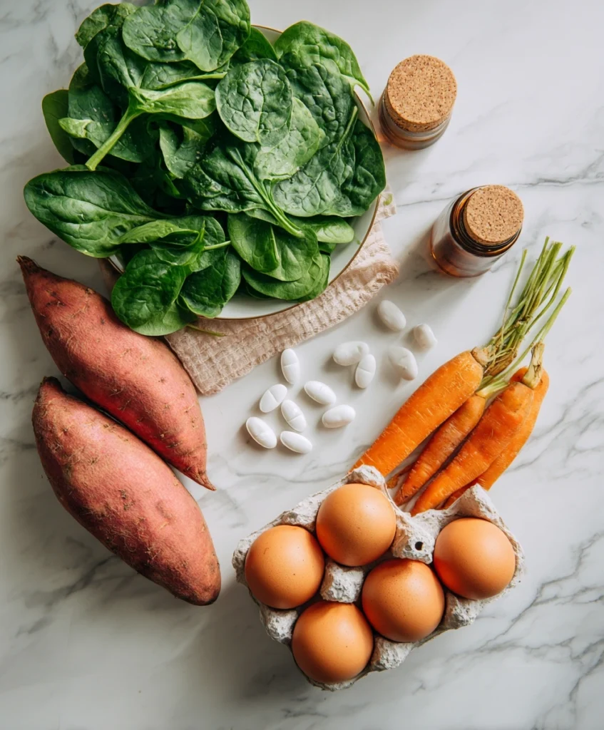 Vitamins A for Hair Growth