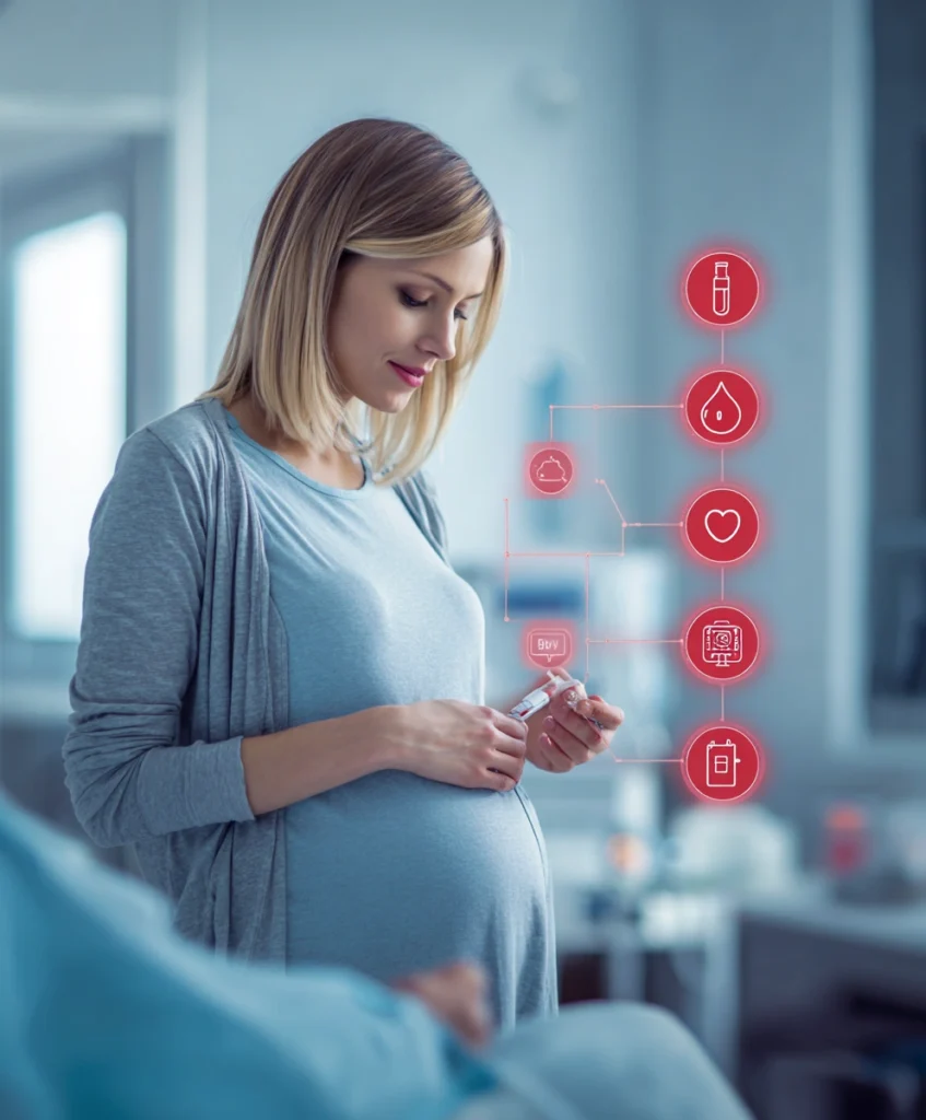 paternity test while pregnant