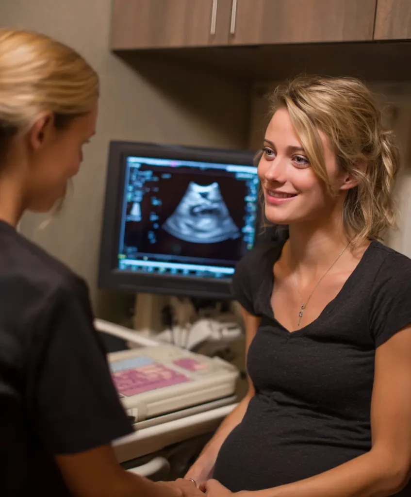 13 Week Pregnancy Sonography