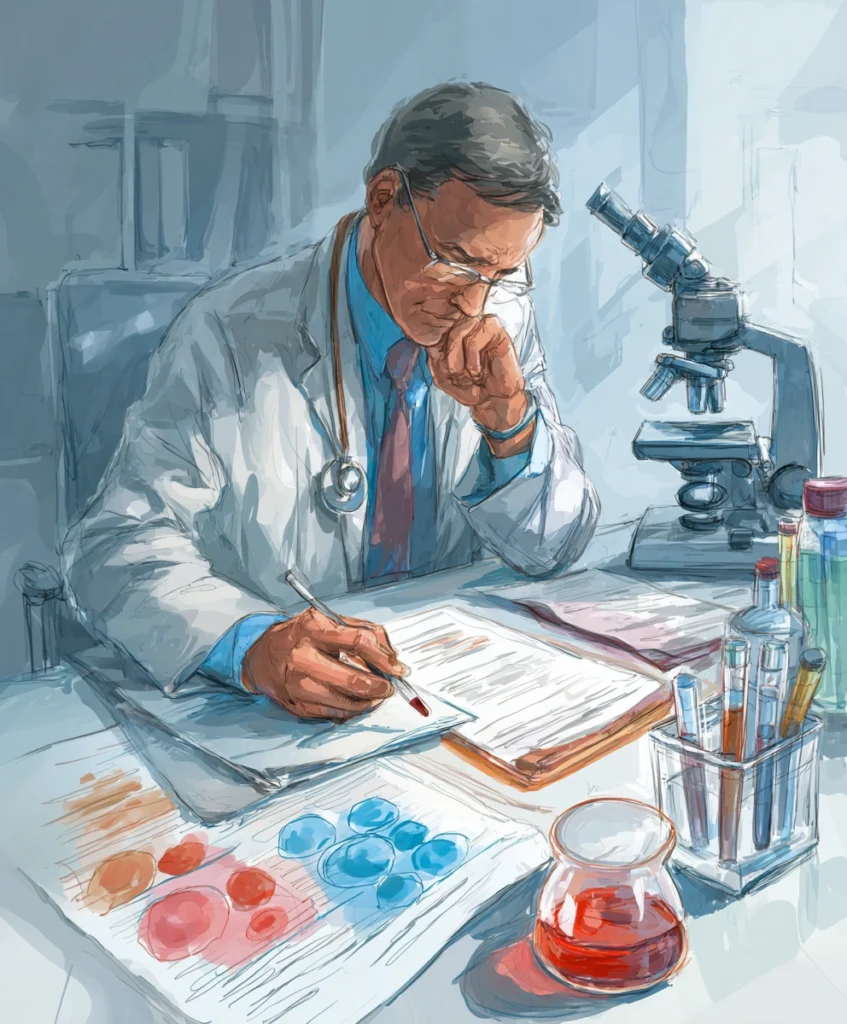 what level of eosinophils indicate cancer